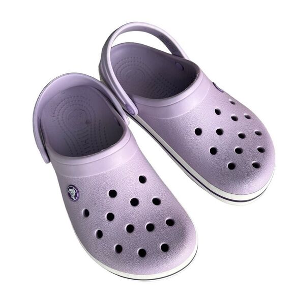 NWOT Crocs Unisex-Adult Crocband Clog Lavender/Purple, 8 Women/6 Men - Picture 2 of 16
